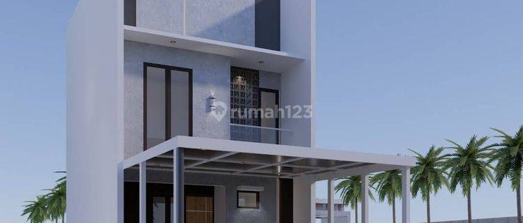 Dijual Rumah Baru Cluster Lt70m² 2 Lt + Rooftop Krukut Depok Shm 1