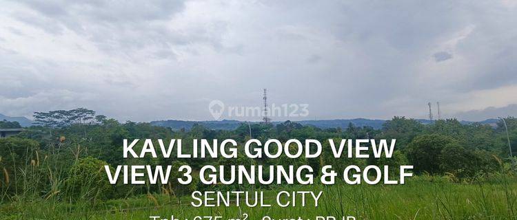 KAVLING GOOD VIEW
VIEW 3 GUNUNG & GOLF
 1