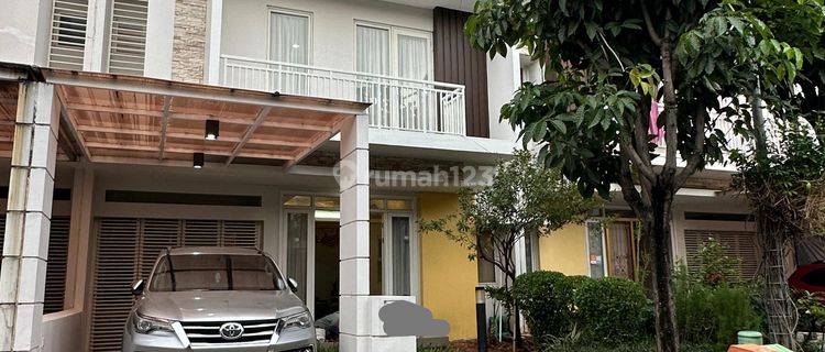 Disewakan Rumah Furnished 2 Lantai Dalam Cluster Summarecon  1