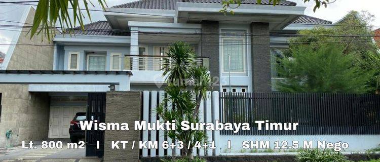 Rumah mewah Boulevard Klampis Wisma mukti Surabaya timur dkt Manyar Kertajaya nginden raya Merr 1