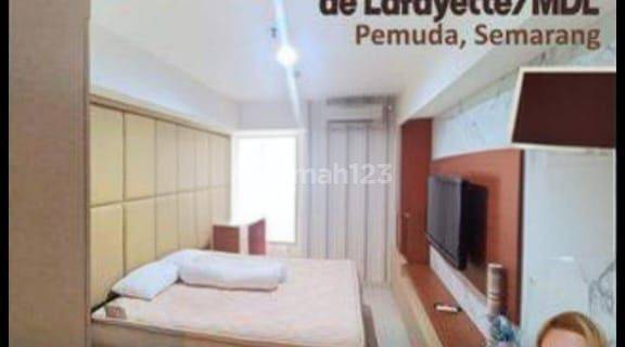 Apartemen studio furnished tengah kota Semarang pusat kota dekat tugu muda dekat simpang lima disewakan di apartemen louis kienne pemuda lafayette semarang tengah 1