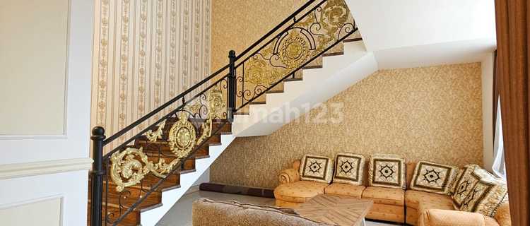 Rumah Modern Eropa Double High Ceiling Full Marmer Di Sutera Buana Alam Sutera 1