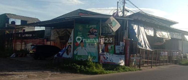 Lahan Bekas Bengkel di Jalan Raya Pusdiklat Lantas Pakujaya Serpong 1