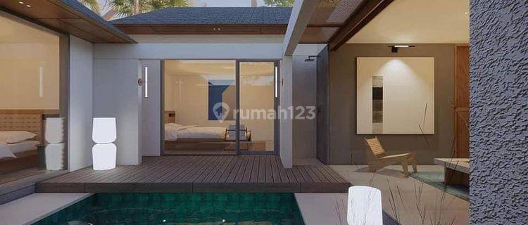  Rumah Kontrakan Furnished Baru HS - Hak Sewa di Jalan kutat lestari sanur, Sanur 1