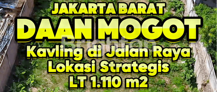 Di  Tanah Kavling, Lokasi Strategis di Pinggir Jalan Raya Daan Mogot, Jakarta Barat 1