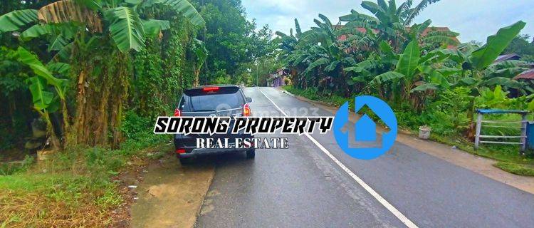 Dijual Tanah Cocok Untuk Bangun Rumah Tinggal Lokasi Kilometer 8 Kota Sorong  1