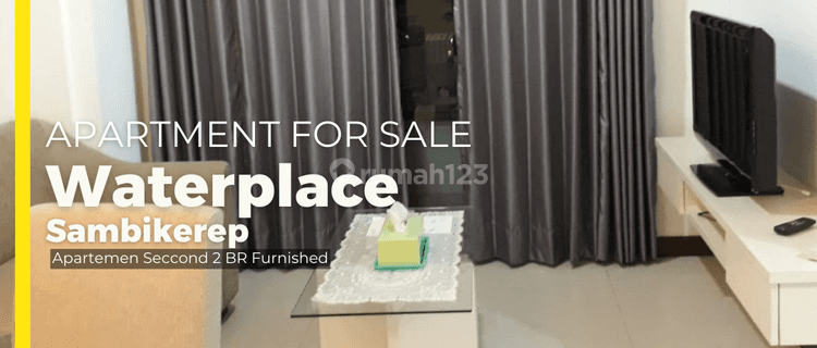 Apartement 2 BR Furnished Waterplace Surabaya 1