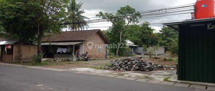 Tanah Mangku Jalan Aspal di Utara Pasar Cebongan Sumberadi Mlati Sleman 1