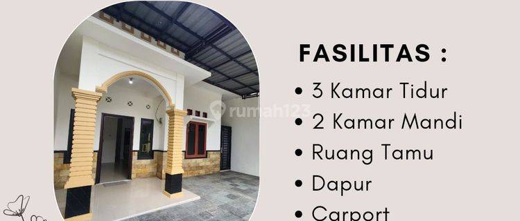 Rumah Cantik Siap Huni 1 Lantai Di Medan Johor 1