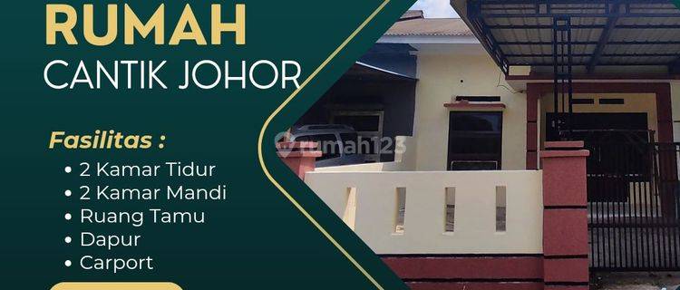 Rumah Ready Siap Huni 1 Lantai Di Medan Johor 1