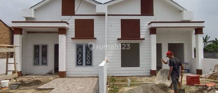 Rumah Baru 1lantai, Promo Cash 375jt...cantik, Lokasi Dkt Pinang Baris Rumah Di Pinang Baris Shm Bagus 1