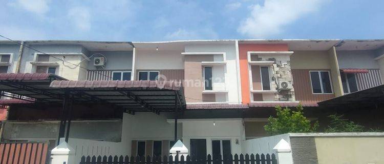 Rumah 2lantai Secondary Siap Huni Cantik, Lokasi Sunggal P.baris  1