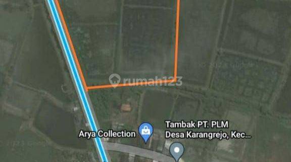 Tanah Tambak Di Raya Pangkah Ujung Pangkah Gresik 1