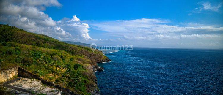 Kavling Terakhir Ocean View Cliff Front di Nusa Penida Bali