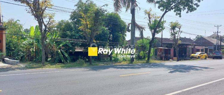 Dijual Tanah di Jl. Raya Ngawi solo, Sragen 1