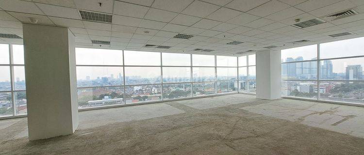 Sewa Kantor 171 M2 di Menara Citicon Slipi, Kondisi Bare Hrg Nego 1