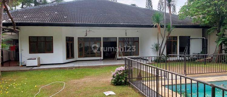 Sewa Rumah Klasik Dan Cozy 1 Lt di Pejaten Barat, Bisa Utk Kantor 1