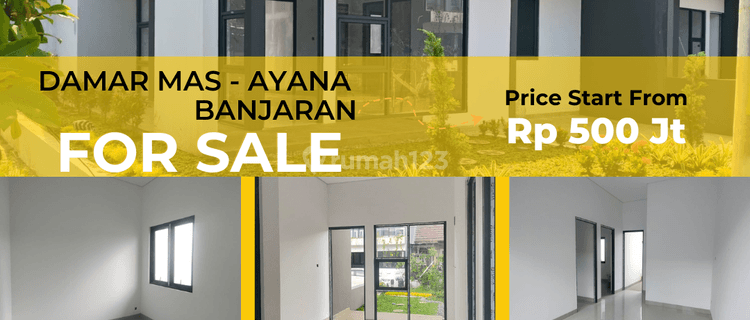 Jual Rumah Baru 500 Juta di Damar Mas Banjaran Type Ayana 1