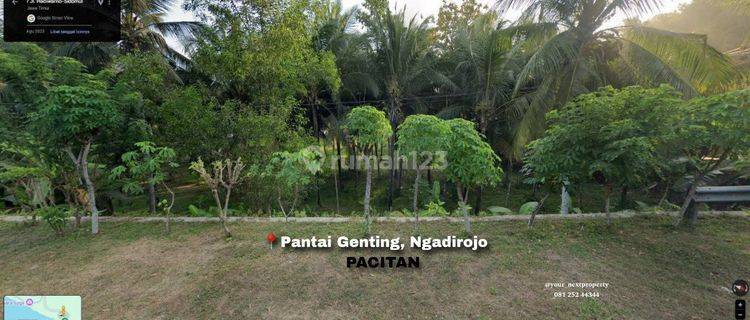 Tanah Lahan Di Pantai Genting Ngadirojo Kabupaten Pacitan Dn1646  1