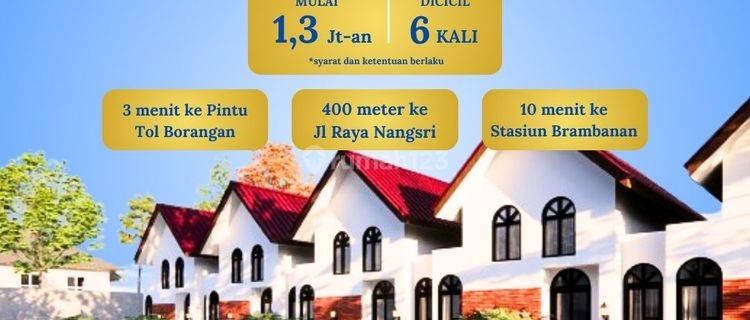 Rumah Murah Siap Kpr Angsruan Mulai 1,4 Jt Diutara Candi Prambanan 1