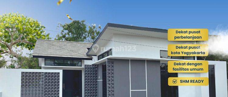 Rumah Modern Dekat Pusat Kota Jogja Diutara Terminal Jombor 1