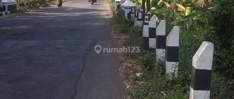 Jual  Tanah Shm Di 0 Jalan Raya Secang Timur Magelang Dekat Akses Tol 1