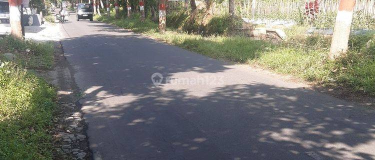 Dijual tanah di pinggir jalan, lebar 30 meter lebih 1