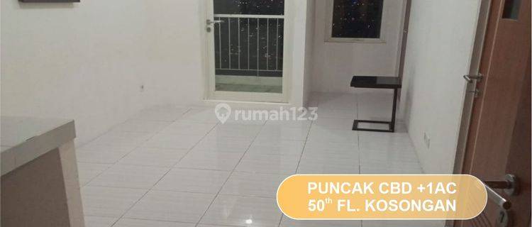 For Rent Apartemen Pucak Cbd Lt. 50 Unfurnished 1ac Bagus 1