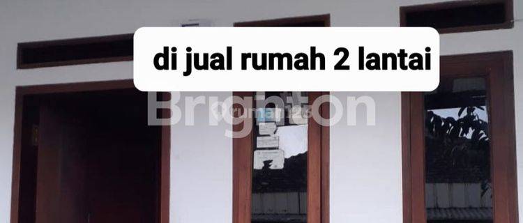 Rumah bangunan baru  terdiri dr 2 lantai tengah kota akses jalan hanya motor. 1