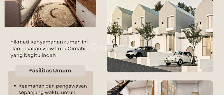 Rumah Gaya Eropa di Cihanjuang Free Design Bonus Waterheater 1