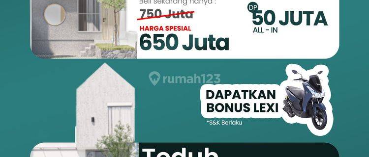 Rumah Dijual Dekat Ke Pemkot Cimahi Bonus Motor Tanpa Diundi 1