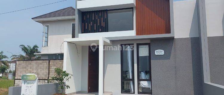 Rumah Scandinavian di Safira juanda buduran sidoarjo 1