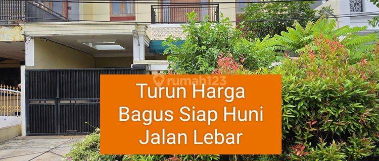 Turun Harga! Rumah Bagus 2 Lantai Siap Jalan Lebar 1