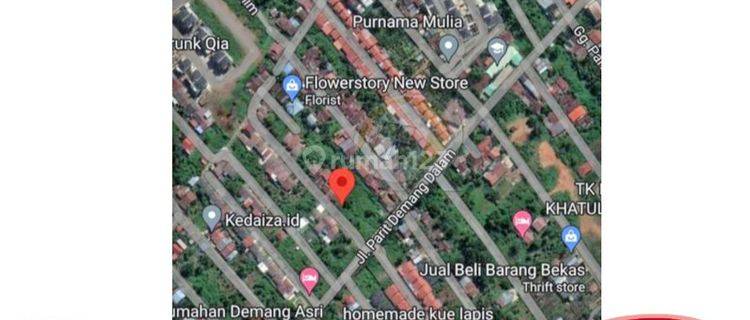 DiJual Tanah Jln. Parit Demang Komp Purnama Perdana Residence, Strategis, Siap bangun 1