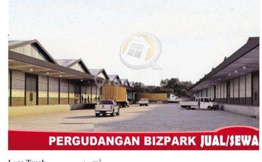 DISEWAKAN GUDANG BIZPARK AKSES KONTAINER JL. TRANSKALIMANTAN 1