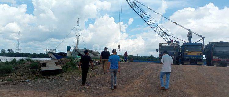 DISEWAKAN LAHAN/TANAH 3000M2 SIAP PAKAI , AREA PERGUDANGAN WAJOK, DEKAT DERMAGA  1