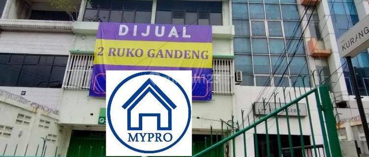 Jual 3 Ruko Gandeng di Cideng Hadap Timur Cocok Usaha Perkantoran 1