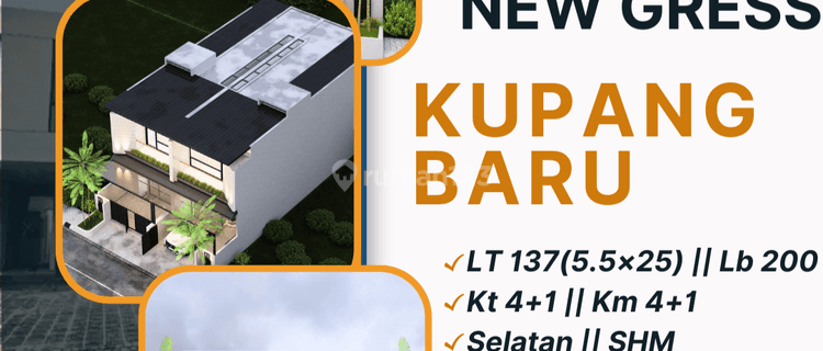 NEW GRESS RUMAH KUPANG BARU dkt darmo permai sukomanunggal 1