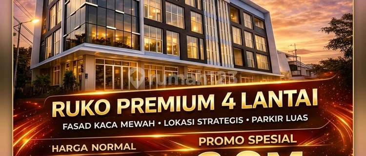 Sell Fast Luxury Shop House in City Center One Step to Diponegoro Street 1