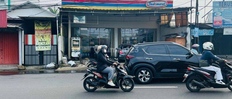 Dijual Indomaret di daerah Sindang barang, Bogor, Ramai, Pinggir Jalan Utama 1