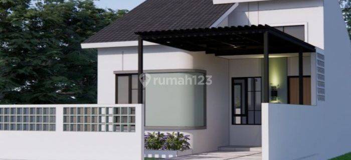 Rumah baru dijual Luas tanah 157M2 jalan uka 1