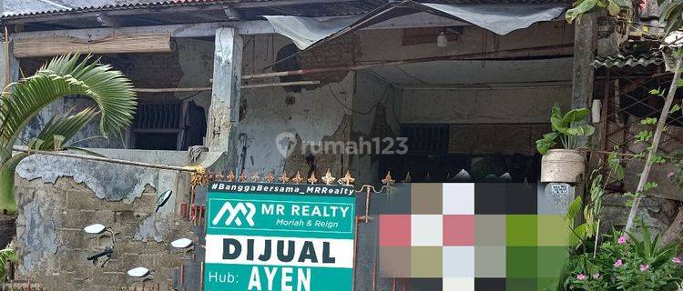 Dijual Rumah Tua Hitung Tanah di Villa Taman Bandara 1