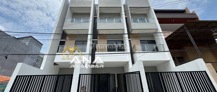 ANA RUKO BARU 4.33X20M² DI KAVLING POLRI JELAMBAR 1