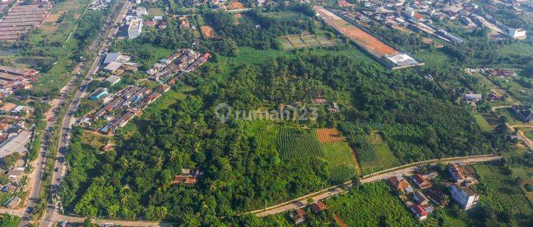 Tanah SHM 12 Ha Sowak Simpur Jalan Baru Bandara Dijual Cepat  1