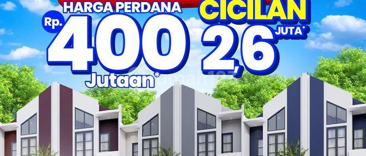 Serpong House 450 Million (4 Km to Station) 2 Floors 40/40 BTN 2.7 Million/month 1