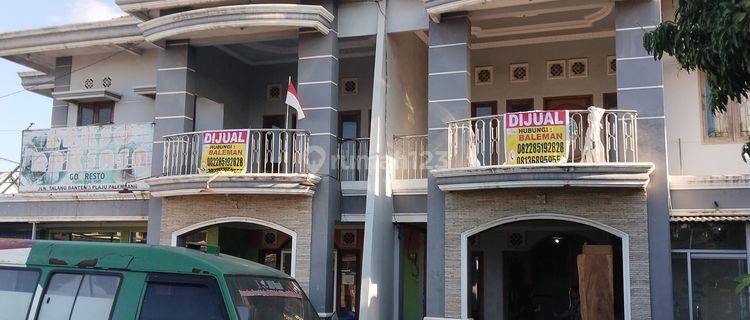 DIJUAL TANAH & BANGUNAN RUMAH TINGGAL DI JLN. KH. BALQI TLG BANTEN 16 ULU PALEMBANG 1