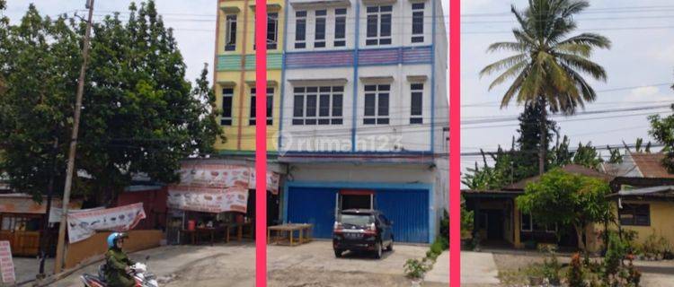 *DIJUAL CEPAT 2 UNIT RUKO PLONG 3 LANTAI SIAP PAKAI DI JL. YOS SUDARSO LUBUKLINGGAU* 1