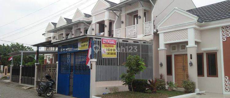 *DIJUAL 1 UNIT TOWN HOUSE 2 LANTAI SIAP HUNI DI KOMP. GRAND SANJAYA KM 10* 1