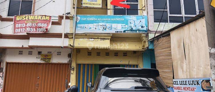 TURUN HARGA LAGI DIJUAL 1 UNIT RUKO 2½ LANTAI DI JLN. PRAMESWARA NO. 41F ILIR BARAT 1 KOTA PALEMBANG 1