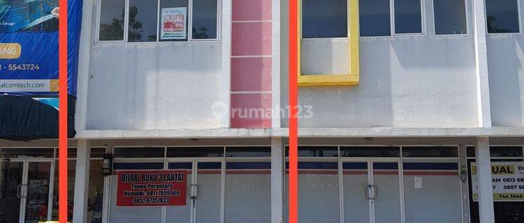 DIJUAL 1 UNIT RUKO 3 LANTAI DI OBC OPI MALL (SEBELAH PALCOMTECH) PALEMBANG 1